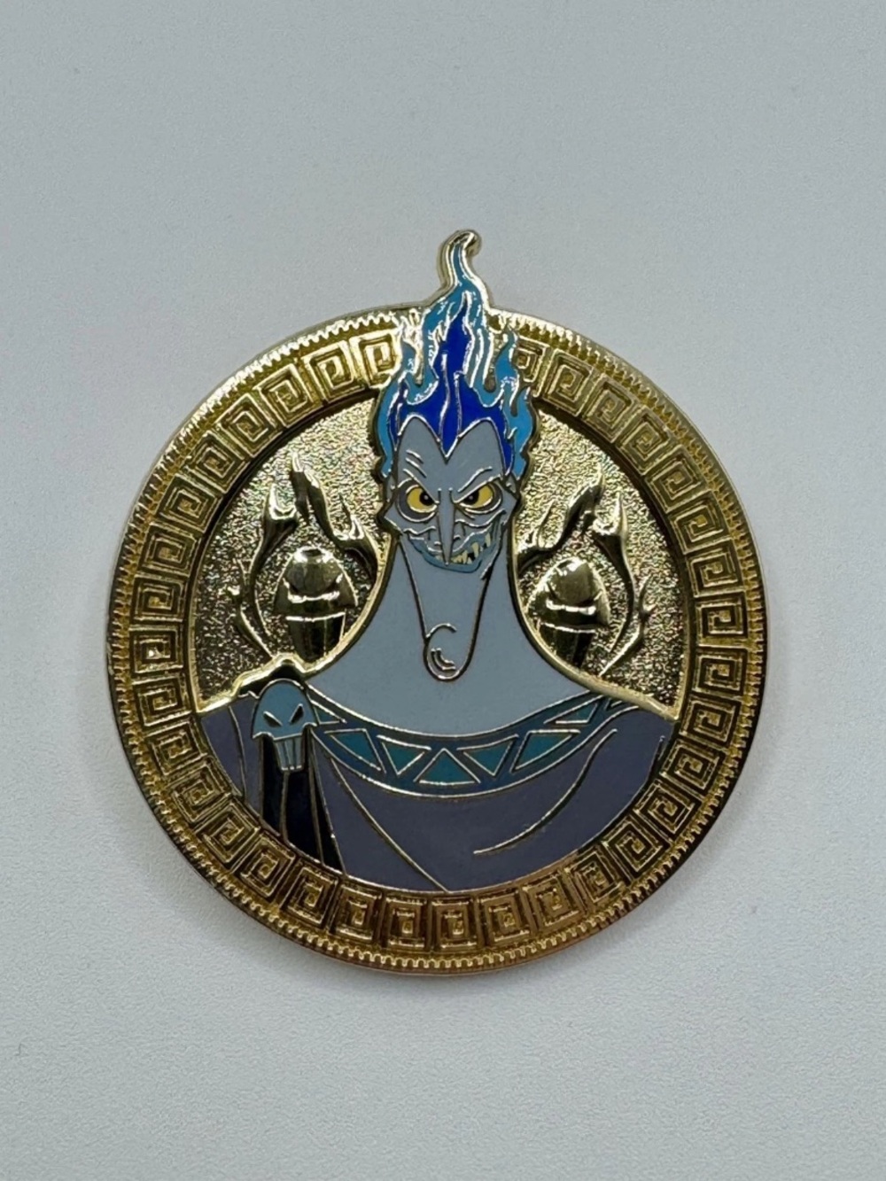 Disney Box Lunch Exclusive Hercules Coin Enamel Trading Pin HADES